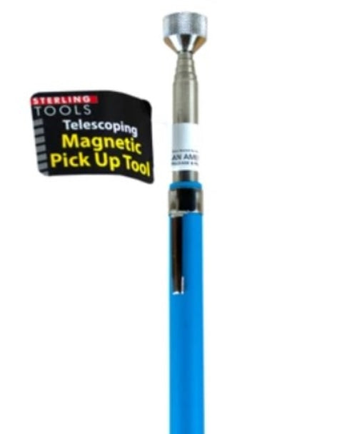 Telescopic magnetic pickup tool